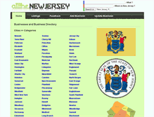 Tablet Screenshot of allthenewjersey.com